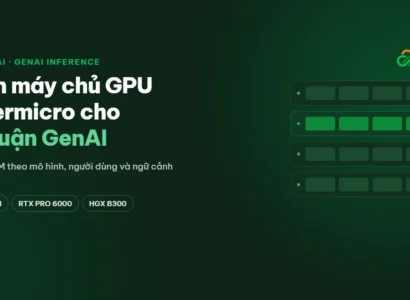Chọn máy chủ GPU Supermicro cho suy luận GenAI - CSC Distribution
