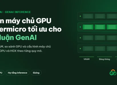 Chọn máy chủ GPU Supermicro cho suy luận GenAI - CSC Distribution