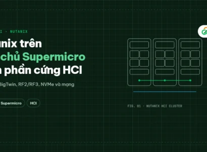 Nutanix trên máy chủ Supermicro: chọn phần cứng cụm HCI