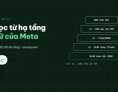 Object storage cho AI: bài học từ hạ tầng lưu trữ của Meta
