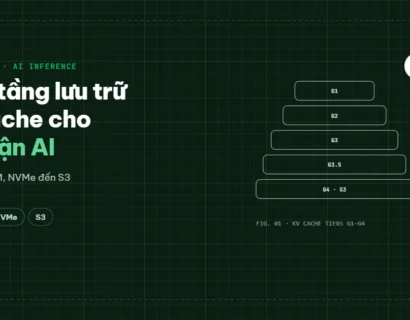 Phân tầng lưu trữ KV cache cho suy luận AI